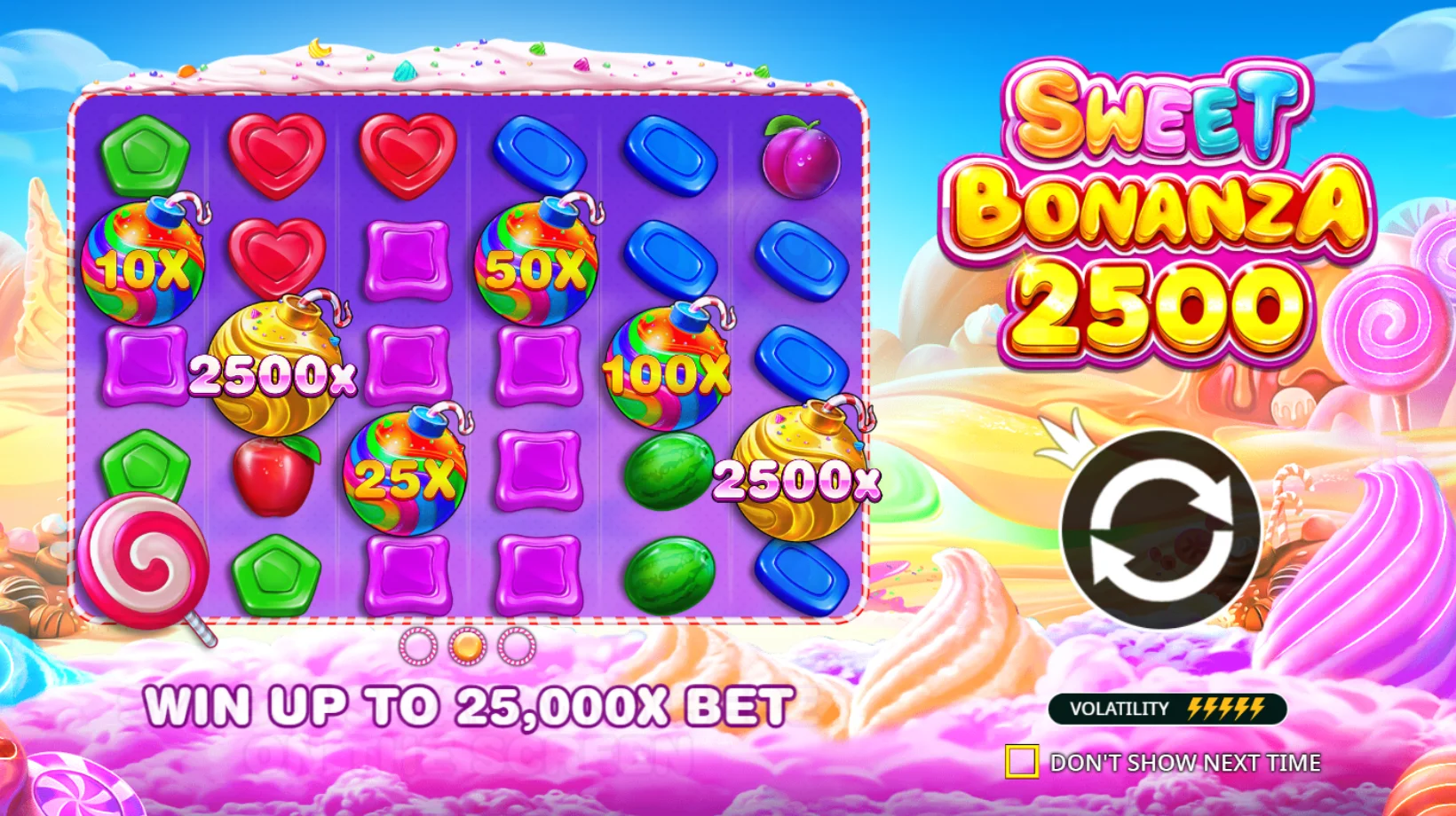 Sweet Bonanza 2500 Spielautomat